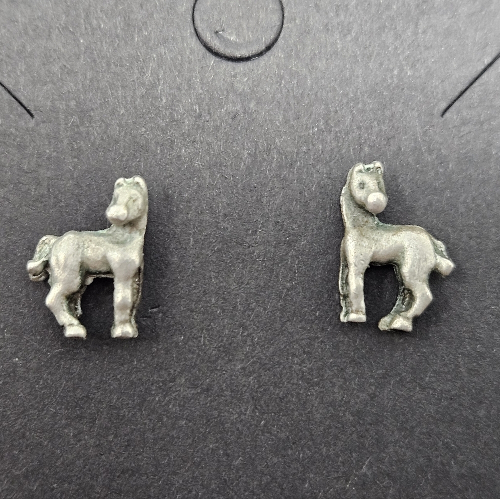 Horse Stud Earrings